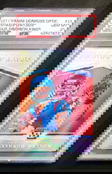 2017 Panini Donruss Optic - Deshaun Watson - Rookie Gridiron Kings Prizm PSA 10