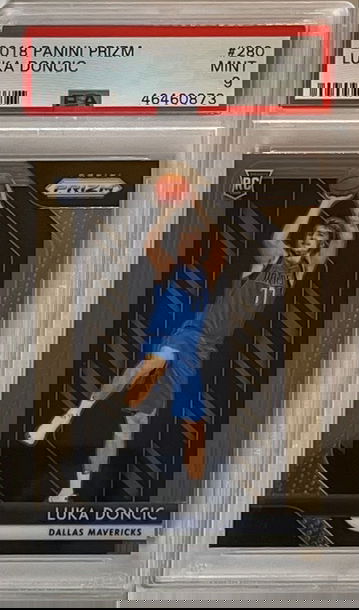 2018 Panini Prizm Luka Doncic RC Rookie #280 PSA 9 MINT