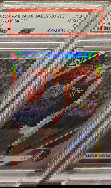 2019-20 Donruss Optic Luka Doncic Holo #16 PSA 9473