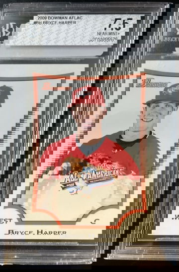 2009 Bowman Aflac Bryce Harper #BH BGS 7.5