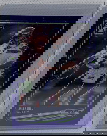 🔥  2020 Donruss Optic Purple STARS FOTL Russell Wilson /25 SP Seahawks No.89