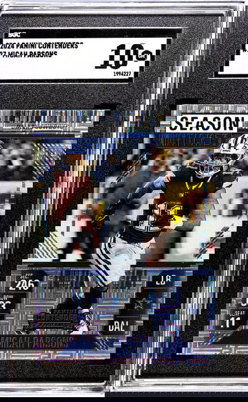 2024 Panini Contenders #27 Micah Parsons SGC 10