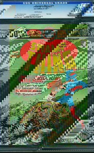 SWAMP THING #23, CGC 9.8 NM/MT -- HIGHEST GRADED