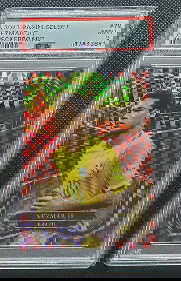 2017 Panini Select Neymar Jr. Checkerboard 9 #70