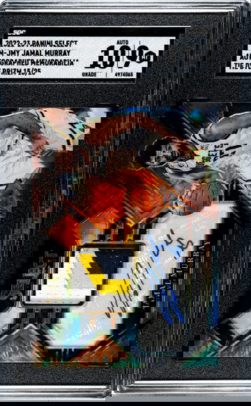 2022-23 Jamal Murray Auto Memo Tie Dye Prizm 15/25