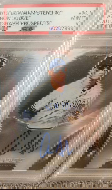 2013 Bowman Sterling Aaron Judge Rookie Auto