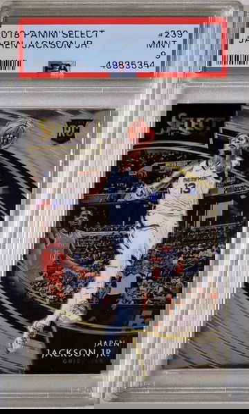 2018 Jaren Jackson Jr Select Courtside PSA 9