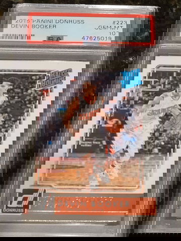 2015 Panini Donruss Devin Booker Rated Rookie PSA 10