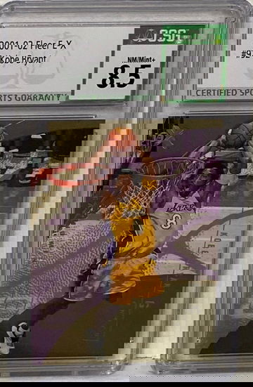 2001 Fleer E-X  Kobe Bryant