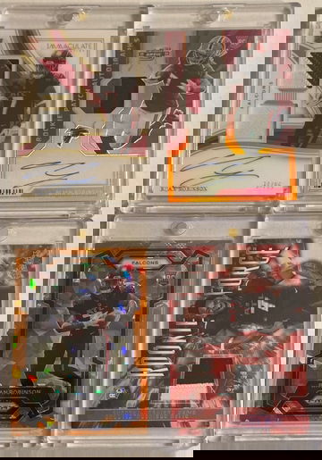 2023 Bijan Robinson 4 Card slot - Contenders Optic RPA 02/25! Immaculate RPA 97/99 Read Full Description