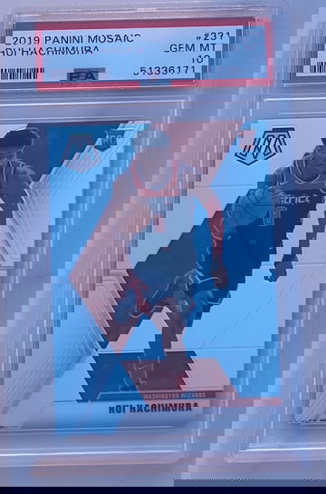 Rui Hachimura Mosaic Rookie PSA 10