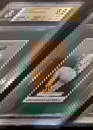 2005 Upper Deck Origins Justin Verlander BGS 9.5