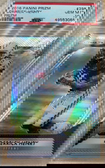 2016 Derrick Henry Prizm PSA 10 
