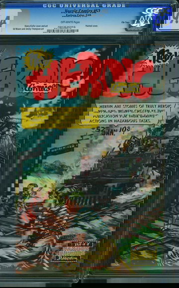 HEROIC COMICS #52, CGC 9.4 NM