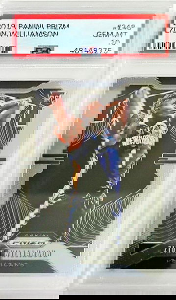 Zion Williamson Prizm PSA 10