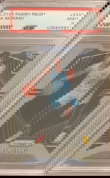 2019 Panini Prizm Ja Morant PSA 9