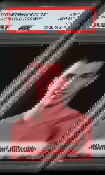 2001 Brown's Boxing Wladimir Klitschko #54 PSA 8