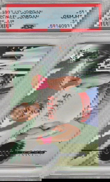 1997 Upper Deck Rare Air #51 Michael Jordan PSA 10 GEM MINT