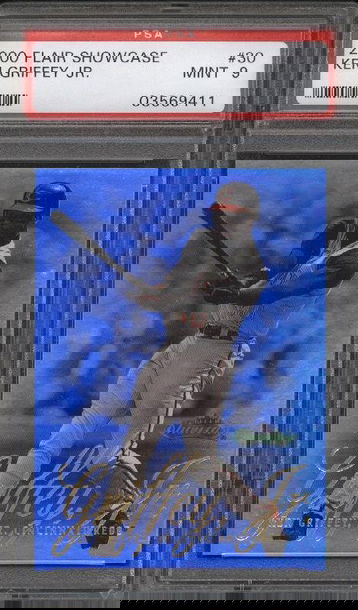 2000 Fleer Showcase #30 Ken Griffey Jr. PSA 9 Mint