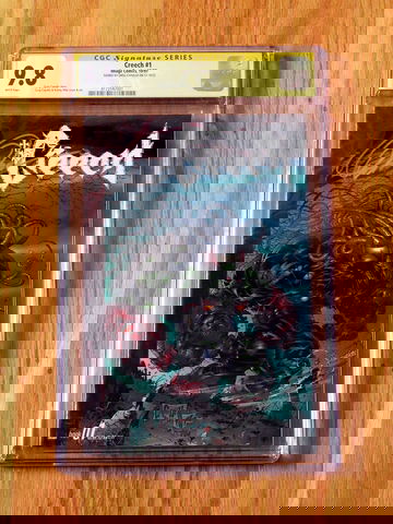 CREECH #1 CGC SS 9.8 NM/M WP 1997 Signature Series signed Greg Capullo Spawn