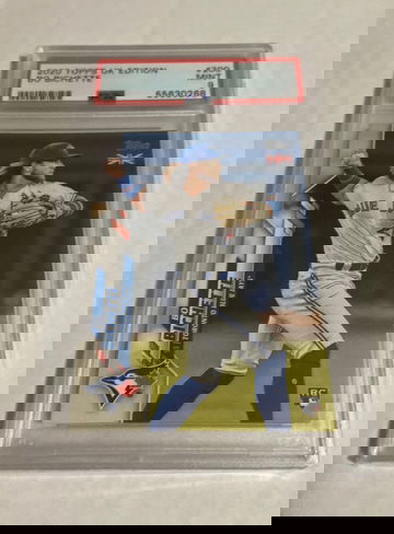 2020 Topps UK Edition Bo Bichette PSA 9