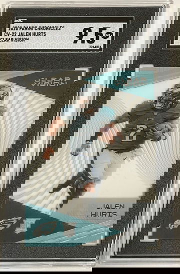 2020 Panini Clear Vision Jalen Hurts SGC 9.5