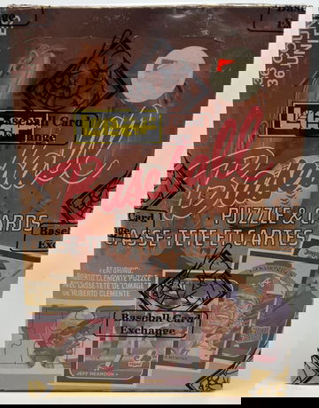 1987 Donruss Leaf Wax Box - BBCE Certified