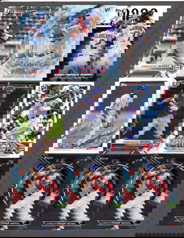 Lot of (21) Christopher Morel Rookie Cards RC Cubs - Nice Variety