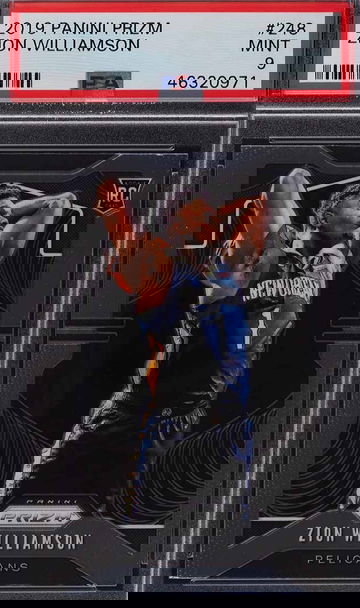 2019 Panini Prizm Zion Williamson ROOKIE RC #248 PSA 9