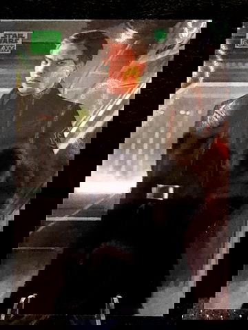 2025 Topps Star Wars Galaxy Chrome  General Hux  Power Of The Force  Ray Wave /175