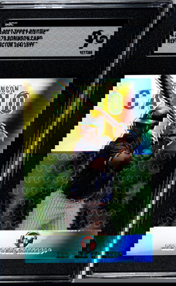 2003 Topps Pristine Refractor Robinson Cano #179 /1599 SGC 9