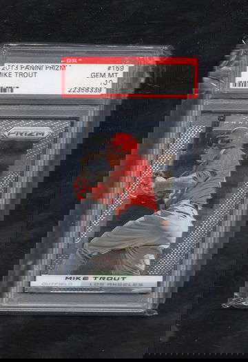 2013 Panini Prizm #159 Mike Trout PSA 10 GEM MINT