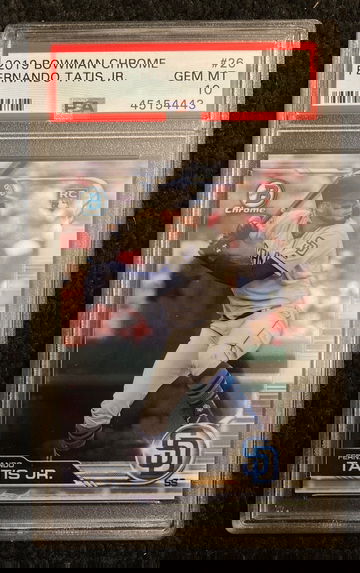 Fernando Tatis Jr. Bowman Chrome RC PSA 10