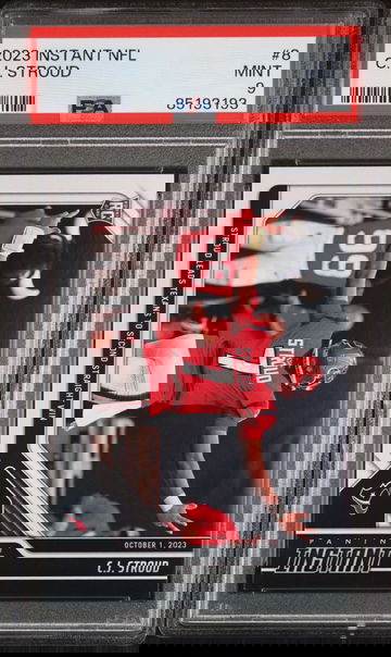 2023 PANINI INSTANT NFL C.J. STROUD #8 RC ROOKIE PSA 9