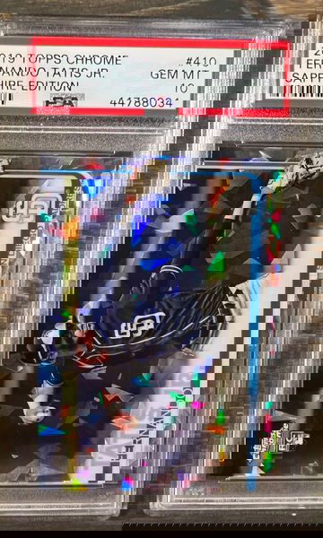 Tatis sapphire PSA 10