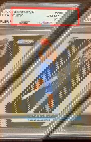 2018 Panini Prizm Luka Doncic #280 PSA 10 Gem Mint