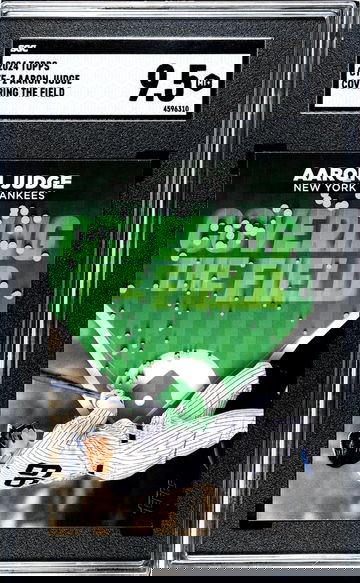 2024 Topps #CTF-2 Aaron Judge Cov. the Field SGC 9.5