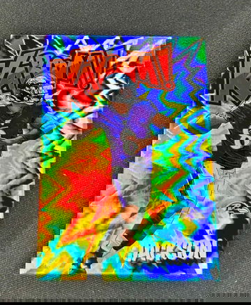 2020 Lamar Jackson Panini Absolute Football Kaboom Holo Vertical #K-LJ KABOOM! SP