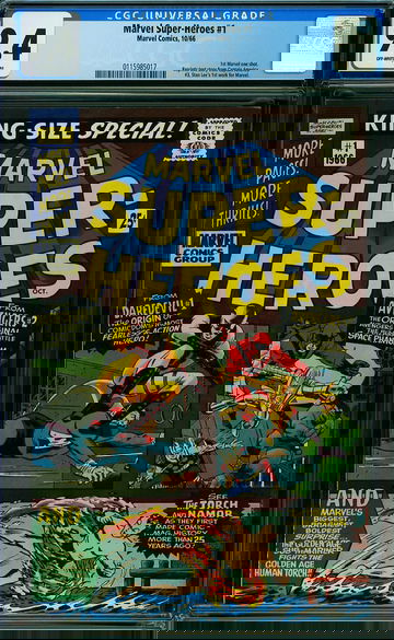 MARVEL SUPER-HEROES #1, CGC 9.4 NM