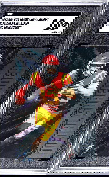 2022 Skybox Metal Universe Champions #148 Caleb Williams Metal Shredders SGC 10