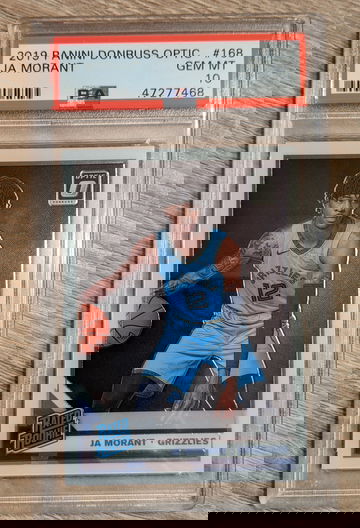 Ja Morant 2019 Optic #168 PSA 10