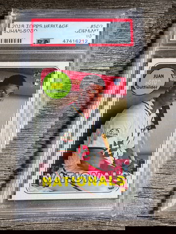 2018 Topps Heritage Juan Soto 