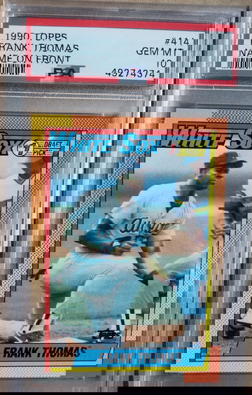 1990 Topps #414 Frank Thomas RC PSA 10
