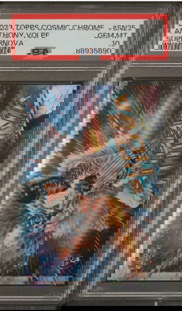2023 TOPPS COSMIC CHROME SUPERNOVA SN25 ANTHONY VOLPE