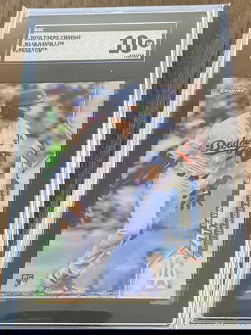 2020 Topps Chrome Gavin Lux Refractor SGC 10