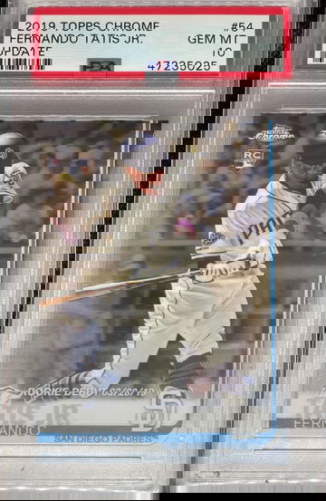 PSA 10 2019 Topps Chrome Fernando Tatis Jr Update #54