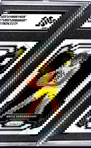 2023 Prizm Brice Sensabaugh Rookie White /175 SGC 10