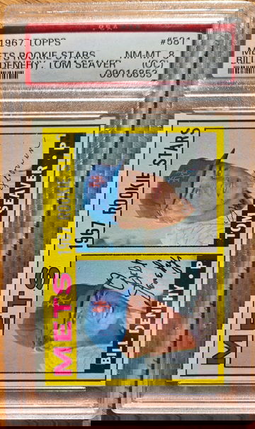 1967 Topps Tom Seaver PSA 8 (OC)