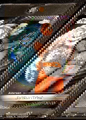 2025 Topps Star Wars Hyperspace  Captain Typho  Black Hyperlanes Refractor  1/10 1st Print