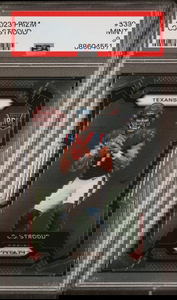 2023 Prizm CJ Stroud #339 PSA 9 Mint